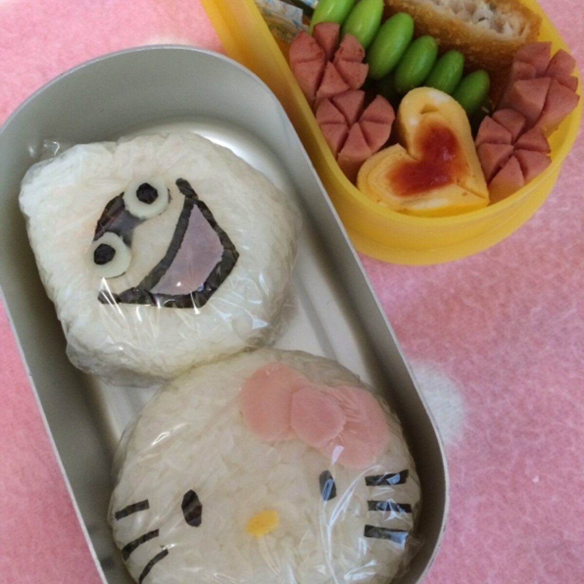 簡単キャラ弁 ウィスパーおにぎり レシピ 作り方 By ききちぃ 楽天レシピ